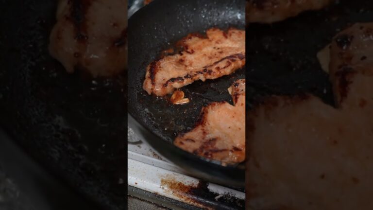 すげぇうまそーロースみそ焼きにんにく味噌トンテキを焼いて食べる。20250319