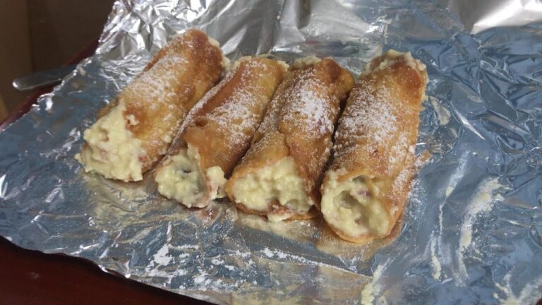 餃子の皮でカンノーリ！