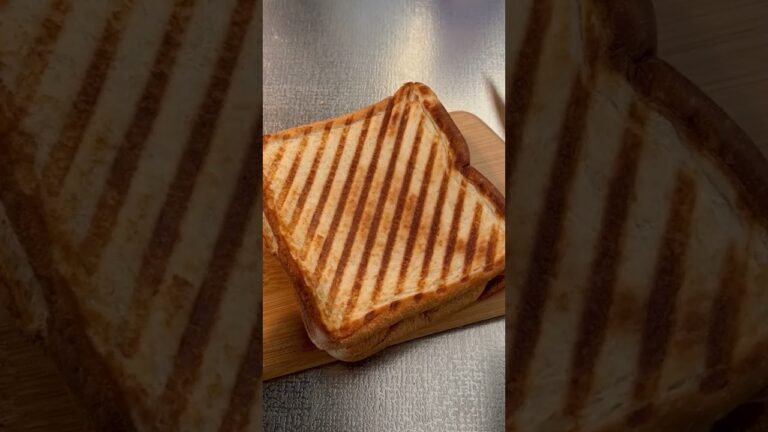 チョコホットサンドをホットサンドメーカーで作るだけ