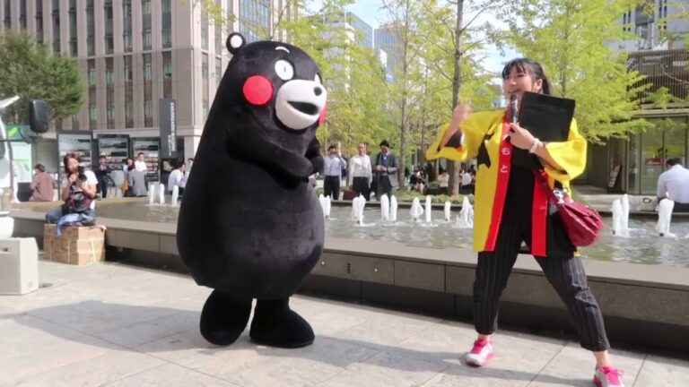 くまモン🐙🦐を美味しそうにPR 霞ヶ関 霞マルシェ