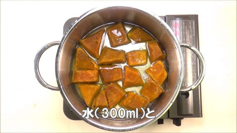 19 30_冷凍かぼちゃの煮崩れしないおいしい煮方