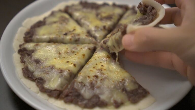 『あんこピザ』 小麦粉なし グルテンフリー 米粉 小豆 スイーツ 和菓子 ヘルシー 簡単 レシピ