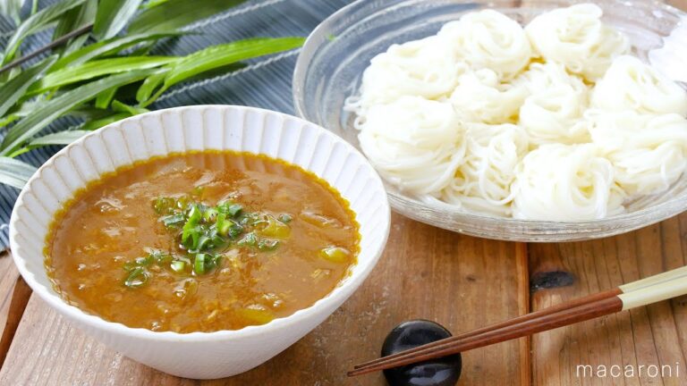 【カレーつけそうめん】ツナ缶でお手軽！パパッと簡単！ランチにおすすめ♪｜macaroni（マカロニ）