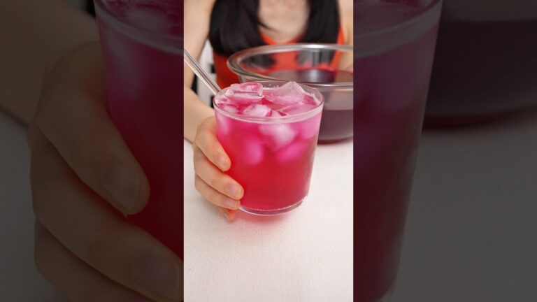 赤紫蘇ジュース🍹ほぼ0キロカロリーで脂肪燃焼・老化防止・デトックスにも！