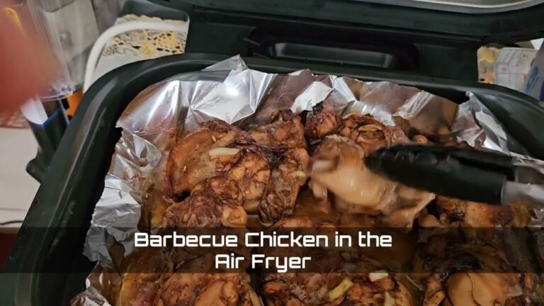 Cooking Barbecue Chicken In The Air Fryer