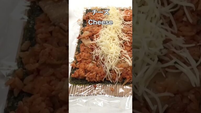 韓国で話題の料理を作ってみた　作り方はコメント欄を見てね #shorts