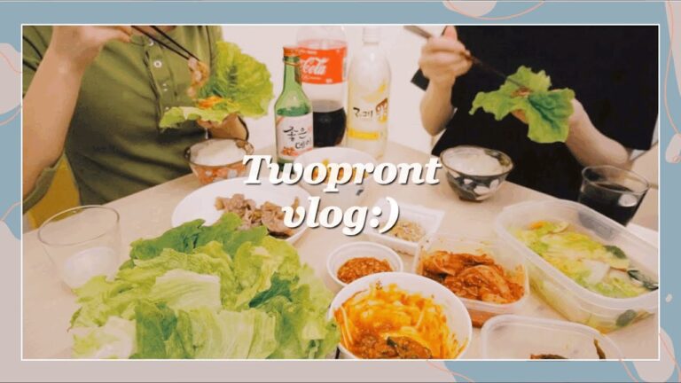 🌼Vlog）【甘辛たれの】おうちで韓国風焼肉【簡単レシピ】