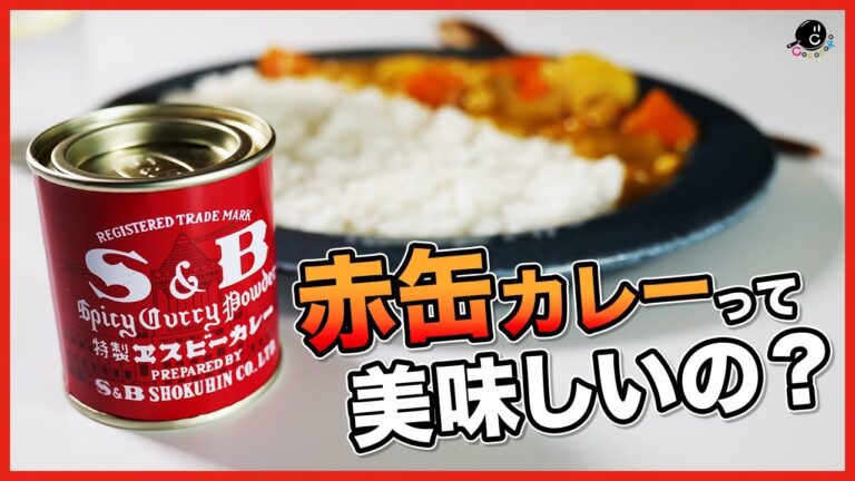 【検証】S&Bの赤缶カレー粉って知ってますか？カレールウと何が違うのか。正しいカレー粉の使い方・作り方は？一晩寝かせる？昔懐かしの家カレーの味を徹底検証します！｜おすすめ｜レシピ｜スパイス｜エスビー｜
