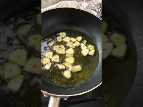 にんにくオイル作って自家製ツナ