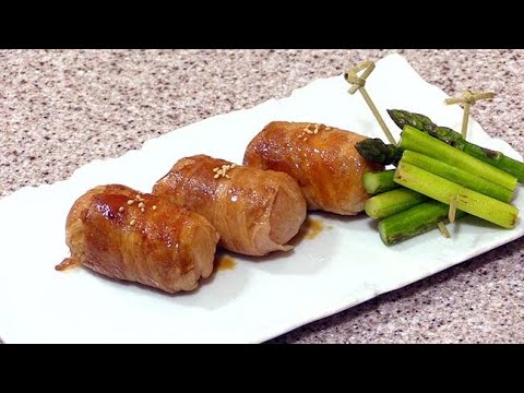 ＜スマイルクッキング＞２　ボリューム満点、肉巻きおにぎり