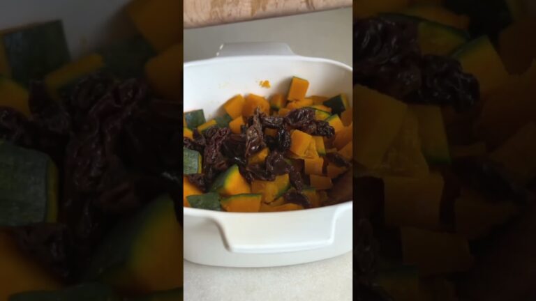 皮ごと！レンジで簡単デリ風かぼちゃ　#shorts #簡単レシピ