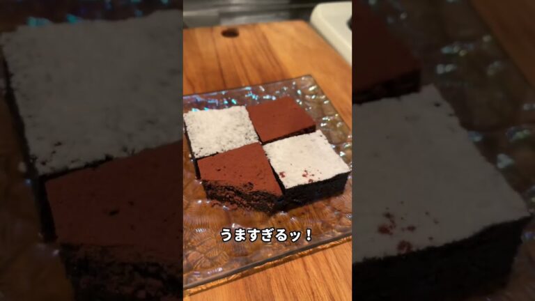 材料2つで簡単オレオケーキ作ってみたww #shorts