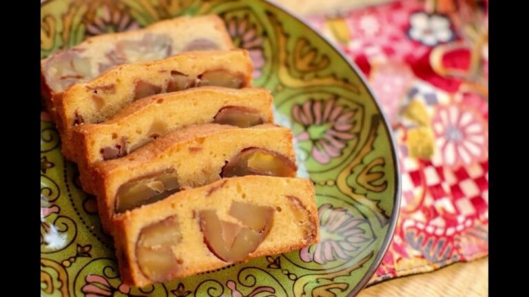 【レッスン動画ダイジェスト】ラム酒香るマロンパウンド