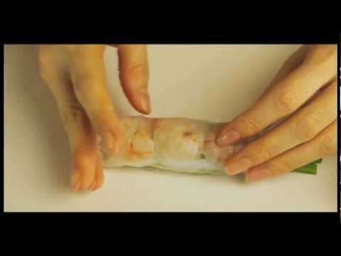 Vol.6  かおるん♪の「生春巻きの簡単な巻き方」