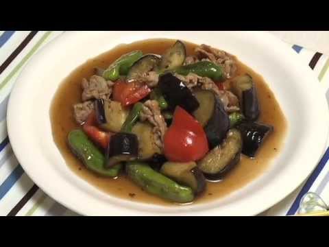 130801ししとうの黒酢炒め
