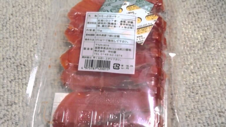 498円の超絶品スモークサーモンを食べてみた