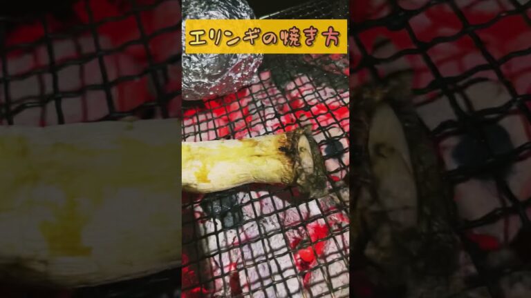 【エリンギの焼き方】#エリンギの曲に乗せて🎵😆#shorts  #お酒 #バンド #音楽 #エリンギ  #BBQ#NOALCOHOLNOLIFE