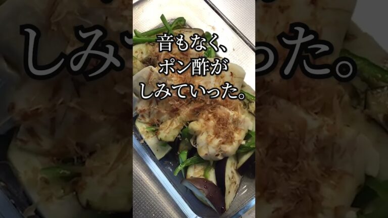 【レンチン会議は深夜に始まる】夏野菜兄弟のひそひそメシ #夜食なのに罪悪感ゼロ #夏野菜兄弟 #深夜メシ