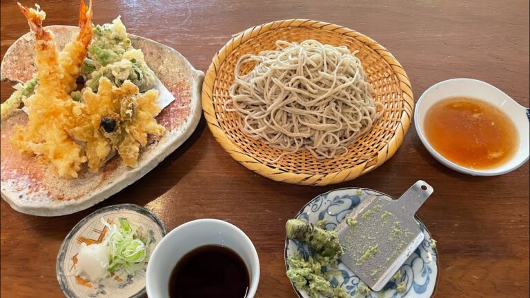 人生の最後の晩餐は、この天ざる蕎麦がいい。大阪　守破離　シュハリの天ざる