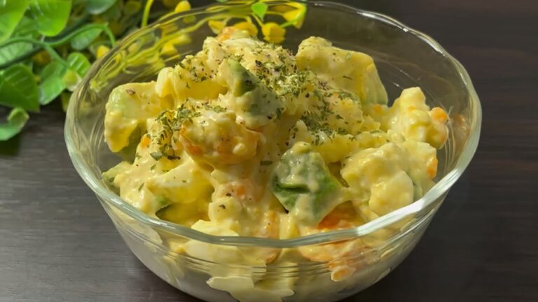 アボカドとたまごのコラボレーションサラダの作り方を徹底解説！農林水産省推奨のゆでたまごの作り方です！介護食にも！Japanese cooking