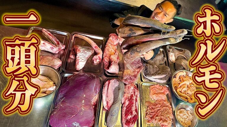 【ホルモン一頭分】肉のプロが牛の内臓、全パーツ解説・暴露します！