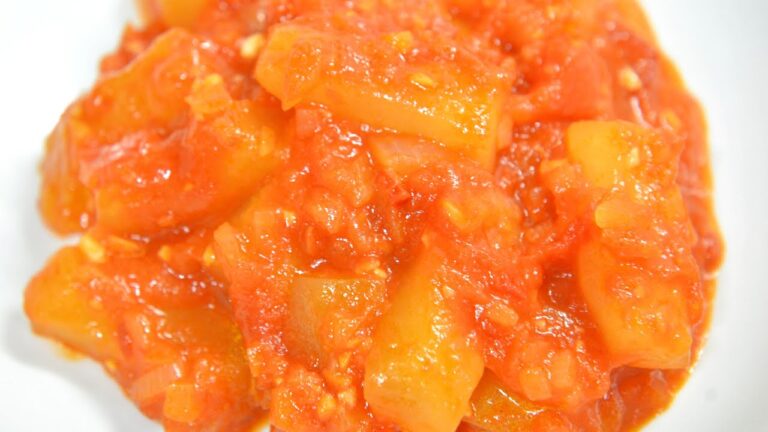 夕顔のトマト煮と炒め煮　How to make lagenaria siceraria boiled in tomato