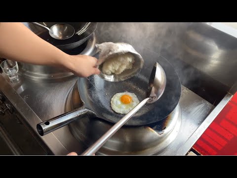 目玉焼きから作る炒飯の魅力！