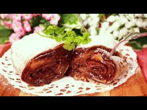 くるくる可愛い　クレープ生地で簡単デザート | Rolled crepe | kurashiru [クラシル]