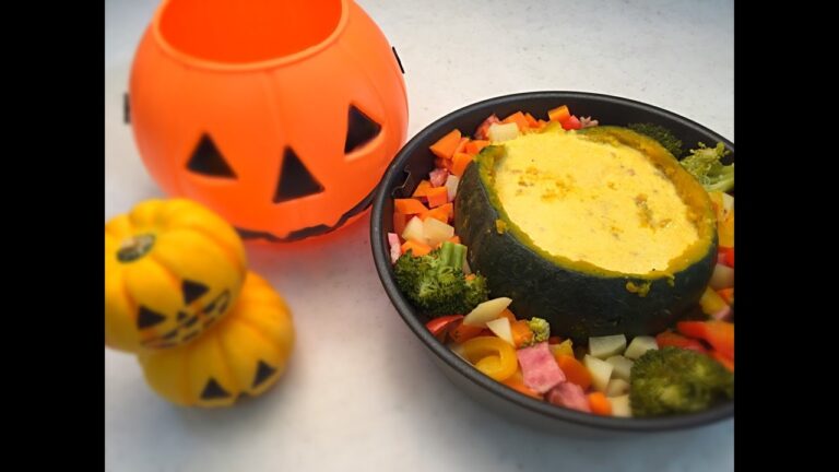 【Happyハロウィン★パーティーメニュー】g-max cooking no.38びっくり！まるごとパンプキンスープ