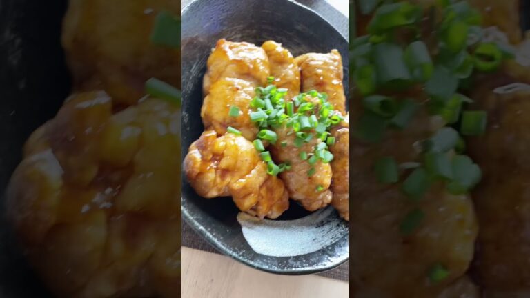 おかずにもお弁当にも😋【豚こまのしめじ巻き】#Shorts #ひめりんご