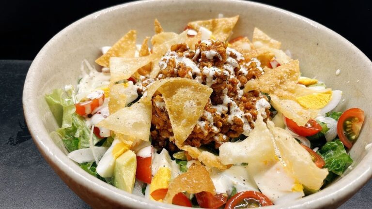 ヨーグルトマヨドレのタコスサラダ【365日サラダ記念日88皿目】