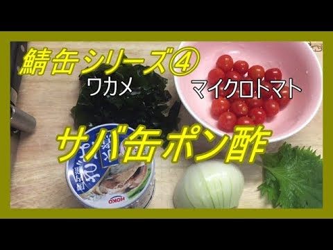 じぱんぐ丸Channel　サバ缶ポン酢