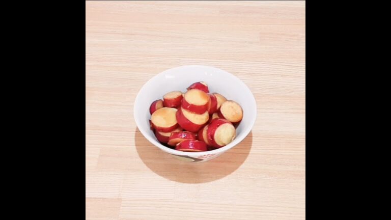 レンジでさつまいもの煮物が簡単に作れます☆彡 #Shorts