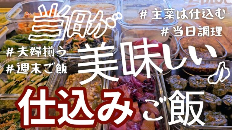 【作り置き14品】副菜サッパリ・主菜は仕込み◎疲れて帰ってきてもサッと作れるおかず達♪/サラダ/バルサミコ/ネギ塩/雲白肉/チャンポン