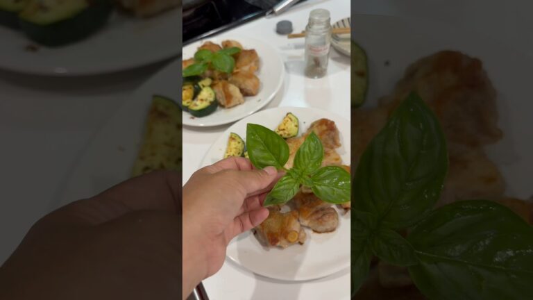 簡単！今夜はさっぱり鶏肉のハーブ焼き　#田舎ぐらし #shorts