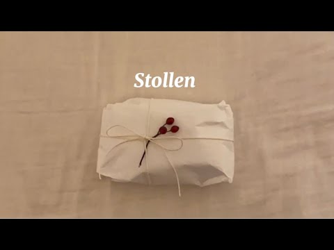 recipe ｜クリスマスの定番、シュトーレン❄️☃️