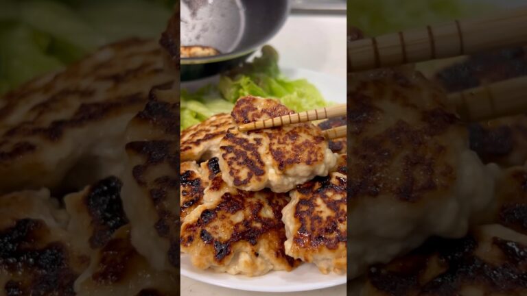 30kg痩せた男が食べている豆腐つくねの作り方！#shorts #short