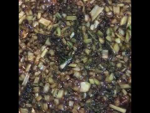 カブの茎と葉の佃煮turnip leaf’s cooking(Tukudani)