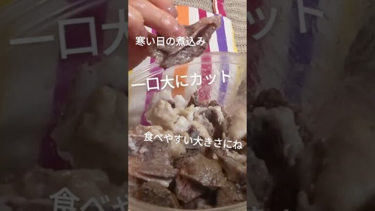 #バアバのレシピ #糖質オフレシピ #すじコン煮込み😋