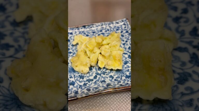 KAIHOU Cooking 「ゴーヤのわた天ぷら」 #料理#かんたんレシピ#ゴーヤ#てんぷら#一品