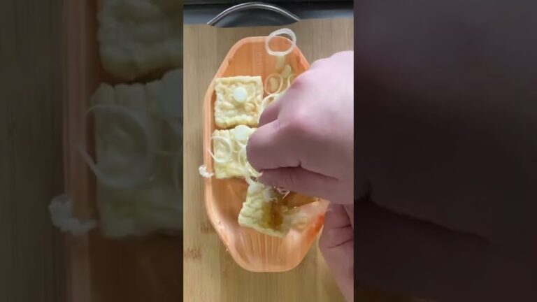 15秒　3割引きの揚げ出し豆腐