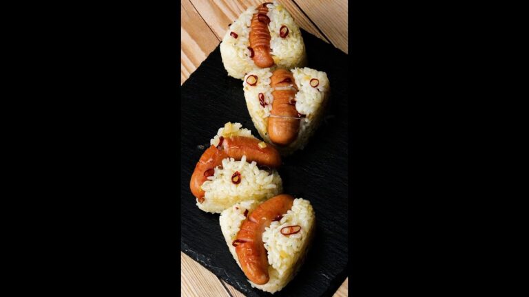 【これは発明♡】ペペロンおにぎりが鬼リピ案件だった！！ / Onigiri Aglio E Olio #Shorts