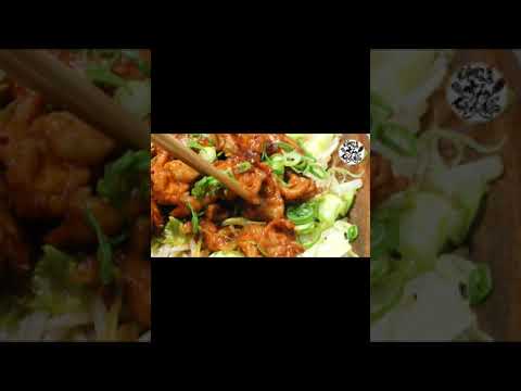 鶏ハラミの韓国風炒めを作ってみた。　＃Shorts