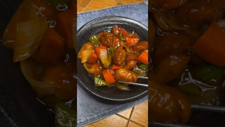 自宅で簡単絶品酢豚の作り方