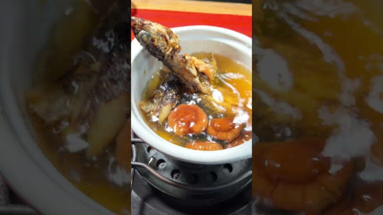 焼きあごを自作から一杯のかけ蕎麦へ【ASMR】 #shorts