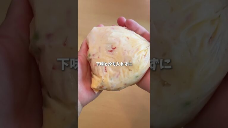 はんぺんでふんわり🦀カニ玉つくね #料理 #時短料理 #簡単レシピ #はんぺん  #はんぺんレシピ #節約レシピ #おつまみ #shorts