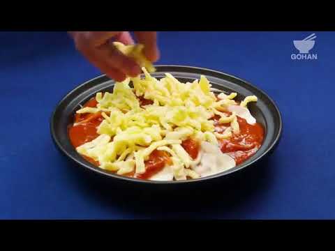 【簡単レシピ】トースターで焼くだけ！『餃子ラザニア』の作り方