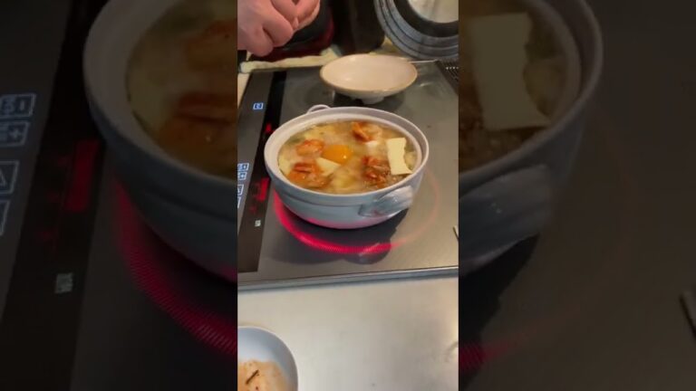 鍋のしめの雑炊