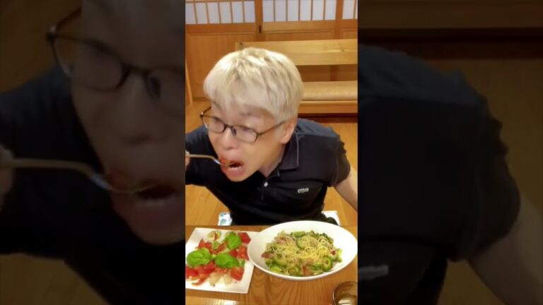 【ゴーヤパスタ】アーリオ・オーリオ・ニガウリーノ#shorts