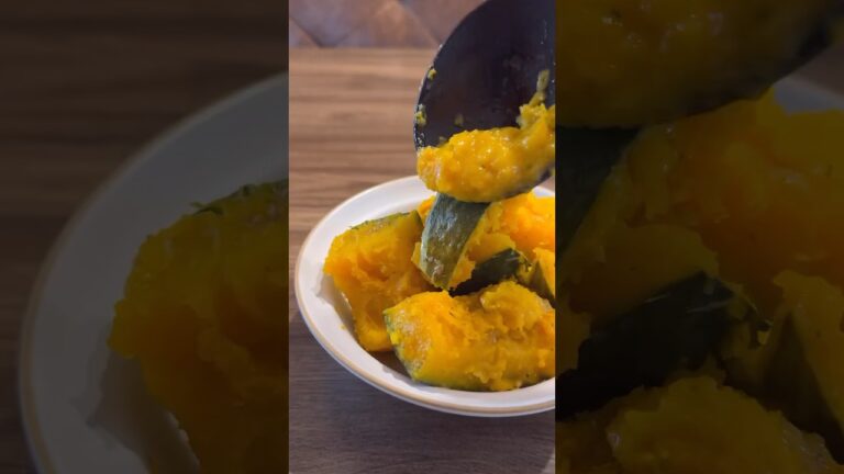 【カボって美味しいよね】カボチャ&バター